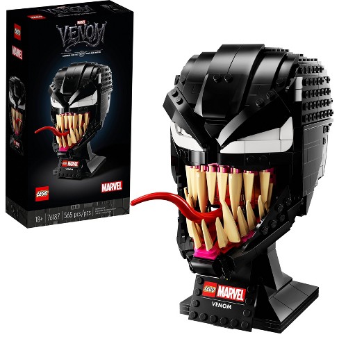 Inspirere halskæde Ti år Lego Marvel Spider-man Venom Mask Adult Set 76187 : Target