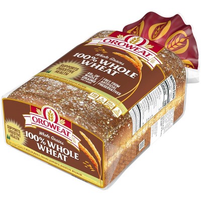 Oroweat 100% Whole Wheat Bread - 24oz