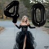 KatchOn, Giant Black 40 Balloon Numbers - 40 Inch | 40th Birthday Balloons for Men and Women - 3 of 4