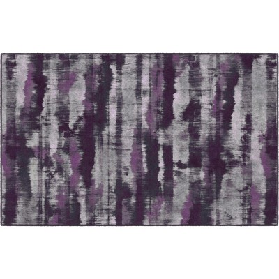 5'x8' Rectangle Indoor and Outdoor Wave Nylon Accent Rug Purple - Brumlow Mills