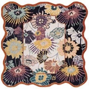 Jardin Scalloped JAR357 Hand Tufted Indoor Rugs - Safavieh - 1 of 4