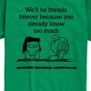 Boys' - Peanuts - Friends Forever Marcie And Patty Short Sleeve Graphic T-Shirt - 2 of 4