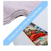 6ct Reusable Cloth Diapers, One Size Adjustable, Washable Soft Absorbent, Waterproof Cover, 4-Layers Microfiber Inserts - Simple Being - 4 of 4