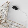 600ct LED High Density Champagne Metal Hanging Star Twinkling Dew Drop Lights Warm White - Wondershop™ - 4 of 4
