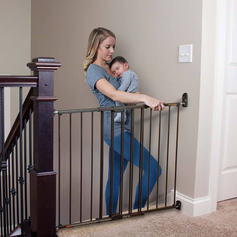 Toddleroo by North States Easy Swing and Lock Stairway Gate, 2 of 7