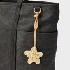 Straw Star Bag Charm Accessory - A New Day™ Yellow - 2 of 2