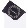 Juvale 48 Pack Bulk Welcome Note Cards with Envelopes for Guests, Employees, Business, Floral Design, Blank Interior 4x6 In - 4 of 4