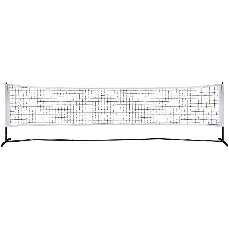 Franklin Sports Half Court Pickleball Net with Balls and Paddles, 5 of 6