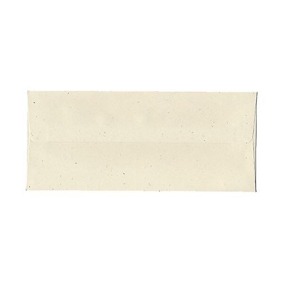 JAM Paper #10 Recycled Business Envelopes 4.125 x 9.5 Milkweed Genesis 2638