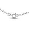 Pompeii3 1/2 ctw Diamond Solitaire Necklace & Studs Earrings Set 14K White Gold - 4 of 4