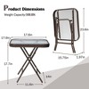 Crestlive Products Outdoor Side Table - Small Patio End Table All Weather for Pool, Balcony, Deck, Porch - 2 of 4