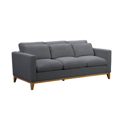 Viola Fabric Sofa Gray - Abbyson Living