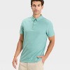 Men's Striped Pique Polo Shirt - All In Motion™ - 3 of 3