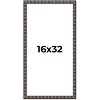 PosterPalooza | Panoramic Deco Black Picture Frame - UV Acrylic, Foam Board Backing, Hanging Hardware - 2 of 4