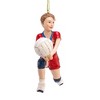 Kurt Adler Resin Ornament for Christmas Tree, Volleyball Girl - 3 of 3