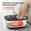 Snailax Heated Foot Spa with Massage Rollers & Bubble Therapy - Foot Bath Massager - 2 of 4
