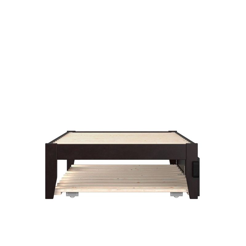 Colorado Bed with Twin Trundle Espresso - AFI, 5 of 8
