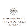 Illustrated Masking Tape by Ramus & Co - 3ct Rolls, Assorted Rolls (Party Dogs + Kittens in Bow Ties + Secret Garden) - 2 of 4