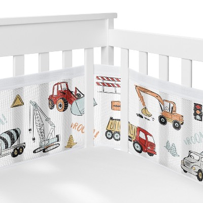 Target mesh crib continued bumper