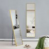 ALEXOUN Full Length Large Floor Mirror with Aluminium Frame for Door Bedroom Bathroom Living Room - 2 of 4