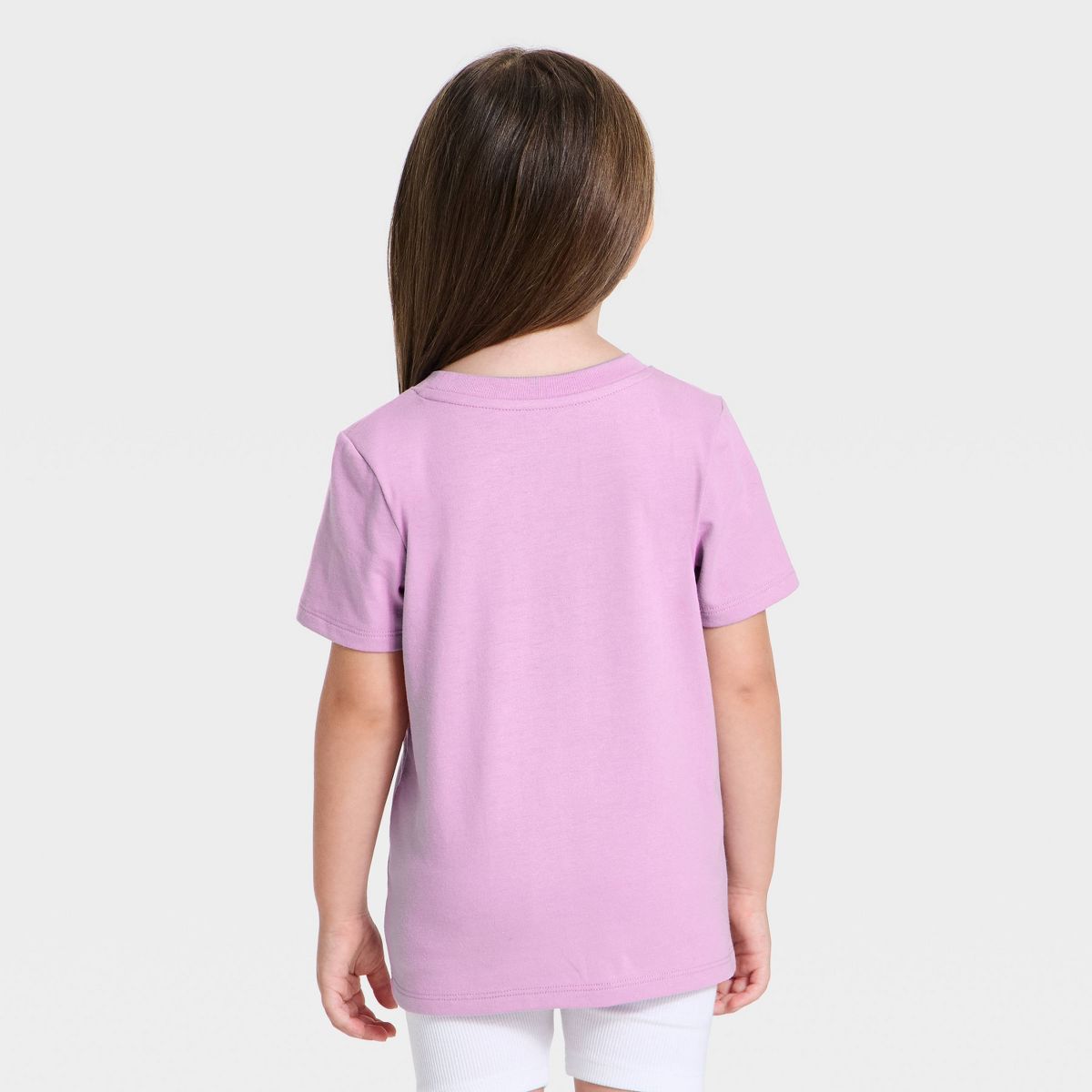 Toddler Girls' Classic Rainbow Graphic T-Shirt - Cat & Jack™ Purple - thumbnail 3