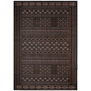 Liora Manne Avena  Indoor/Outdoor Rug  Midnight.. - 1 of 4