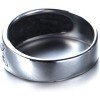 Men's Vintage Eye of God Ring - Engraved Stainless Steel Band in Black, Gold or Silver - 3 of 4