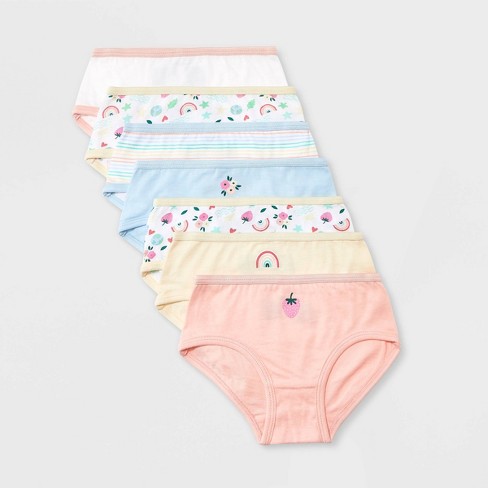 Carter's Little Girls 3-Pack Strawberry-Print Underwear Size 2-3