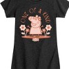 Girls' - Peppa Pig - One Of A Kind Flowers Fitted Short Sleeve Graphic T-Shirt - 2 of 4