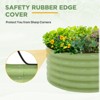 EAGLE PEAK Galvanized Metal Raised Garden Bed Planter - 4 of 4