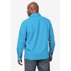 KingSize Men's Big & Tall Tall The No-Tuck Casual Shirt - 3 of 4