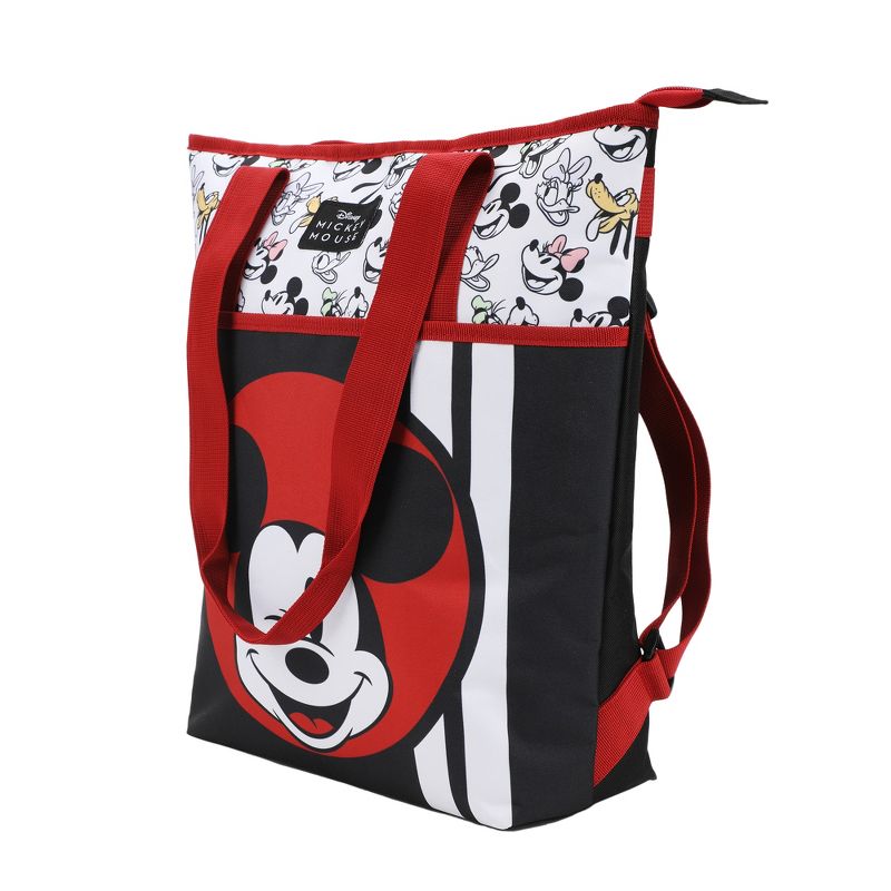 Disney Mickey Mouse Wink Black 16” Insulated Cooler Tote, 3 of 7