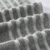 6 - Piece Cotton Towel Set - Gray, Absorbent Soft Towels (27"x54") Hand Towels (16"x28") Washcloths (13"x13") - 3 of 4