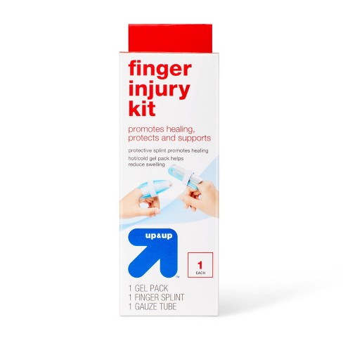 Unique Bargains 10pcs Blue Cotton Stretch Sport Anti-dislocation Protector  Finger Sleeve Support : Target