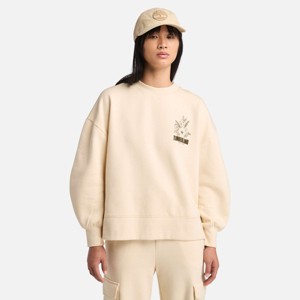 Timberland Women's Brushed Chest Graphic Crew Sweatshirt - 1 of 4