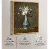 Art Remedy Jean Baptiste Chardin - A Vase of Flowers Classical vintage floral vase wall art Framed - 3 of 4