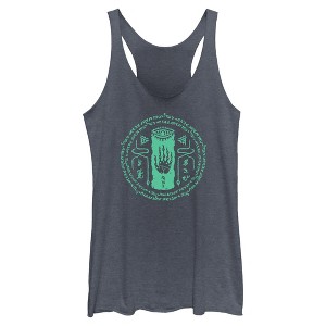 Womens Nintendo The Legend of Zelda: Tears of the Kingdom Glowing Shrine Rune Racerback Tank - 1 of 4