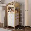 Makeup Organizer Cart with Drawers, Floor Skincare Organizers Make Up Organizers - 2 of 4