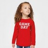 The Juniper Shop Game Day Toddler Long Sleeve Tee - 2 of 3