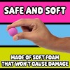 Hog Wild Pee Wee Kitty Ball Popper Toy- w 4 Foam Balls - Squeeze to Pop Air Powered Balls - Launcher Safe for Indoor Play- Gift for Kids, Boys & Girls - 3 of 4