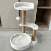 Multi-Layer Cat Tree Tower, Indoor Cat Furniture with Scratching Posts and Interactive Ball Toy, Stable Climbing Activity Center for Cats - 3 of 4