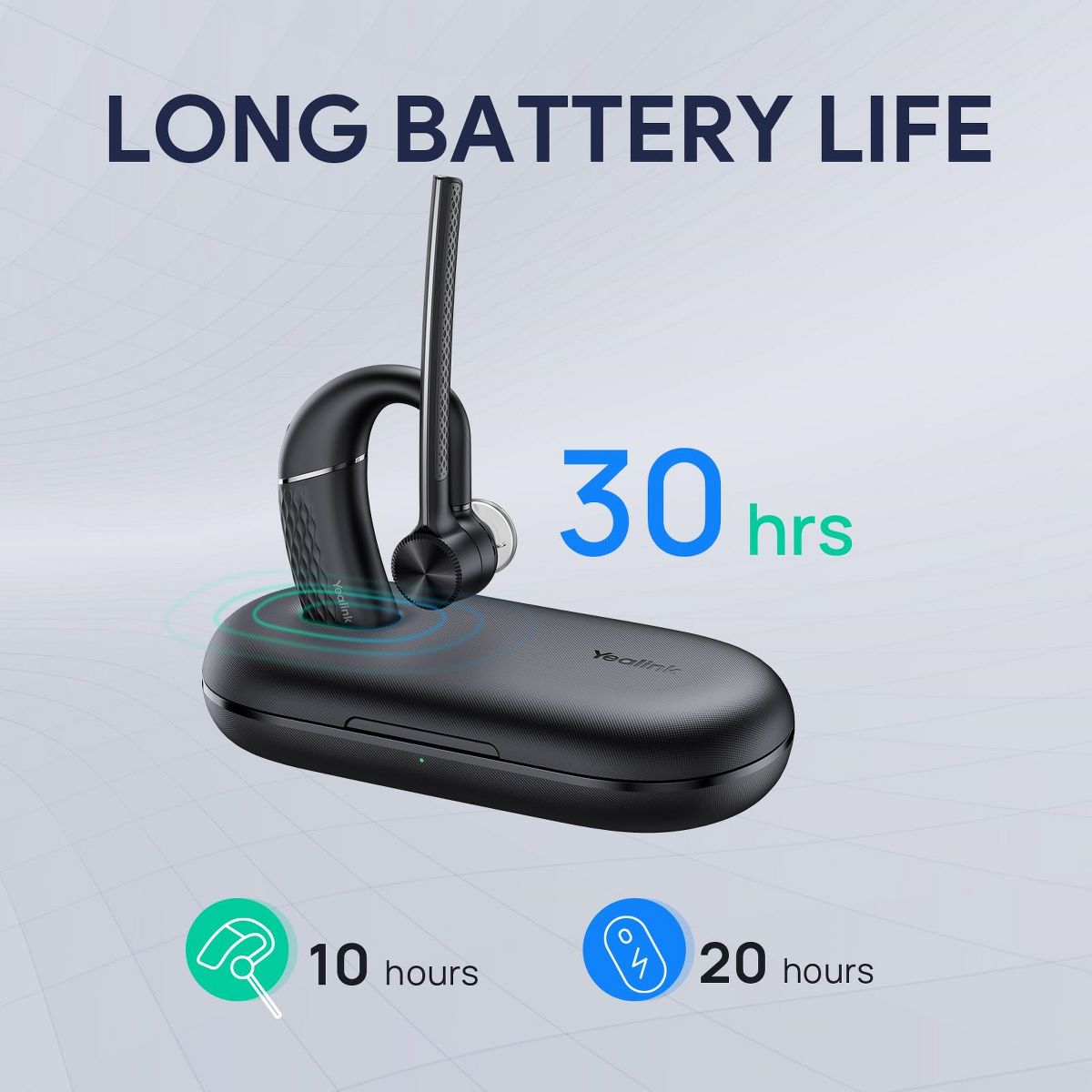 Yealink BH71 Pro Bluetooth Headset with USB-C/A Dongle - thumbnail 8