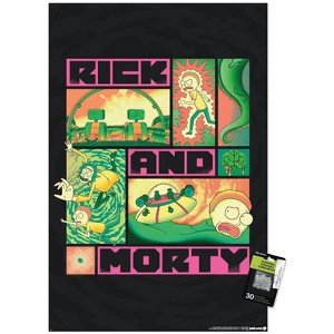Trends International Rick And Morty: Season 8 - Panels Unframed Wall Poster Prints - 1 of 4