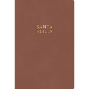 Rvr 1960 Biblia Letra Gigante, Café Madera, Símil Piel, Con Índice - by  B&h Español Editorial (Leather Bound) - 1 of 1