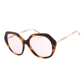 Burberry   Womens Geometric Sunglasses Light Havana 55mm