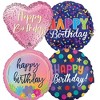 LoonBalloon 4 Inch Birthday Theme Micro Stick Balloons (30 Pack)-Pre-Inflated - 2 of 3