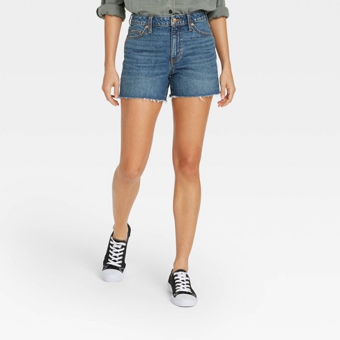 Women's High-rise Jean Shorts - Universal Threadtm on Women Guides