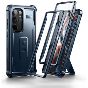 Dexnor Full Body Case for Samsung Galaxy S23 Ultra 5G/6.8 inches, [Extra Front Frame] Built-in Screen Protector and Kickstand - 1 of 3