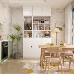 FUFU&GAGA Combination Modular Cabinet Living Room Display Cabinet Storage Solutions - 1 of 4