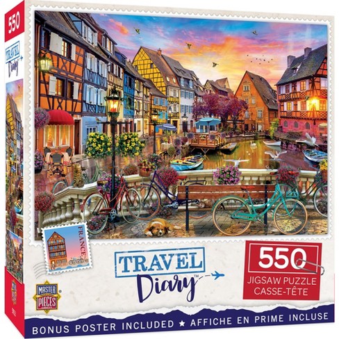 MasterPieces Travel Diary New York Romance 550 Piece Jigsaw Puzzle 